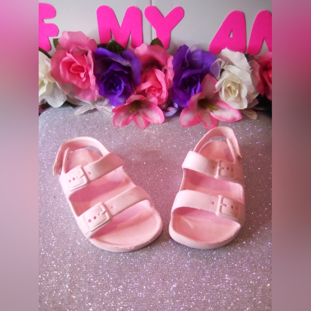 #175👉🏼Toddler Girl Light Pink🩷 Sandals